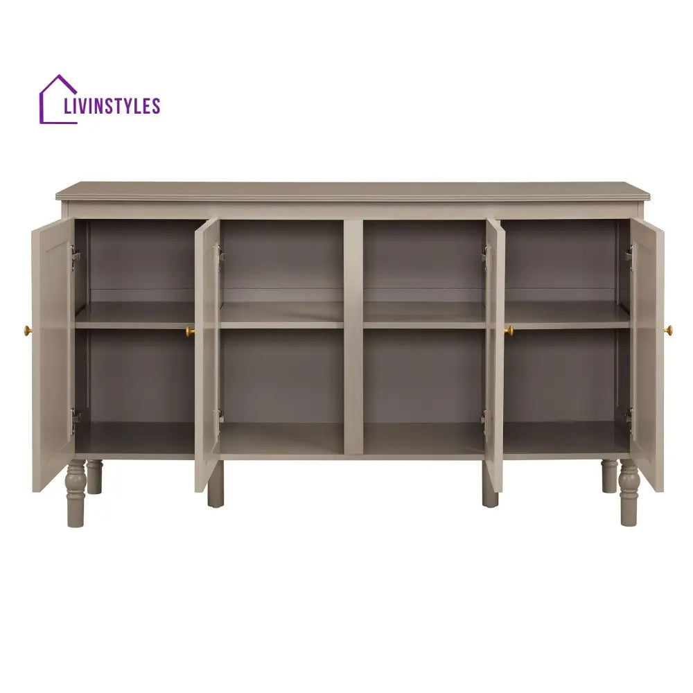 Nazario 4 Door Sideboard | Solid Wood Sideboard