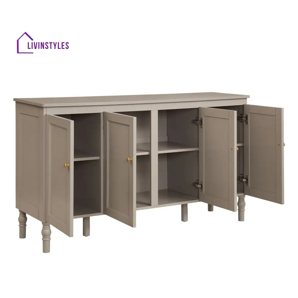 Nazario 4 Door Sideboard | Solid Wood Sideboard