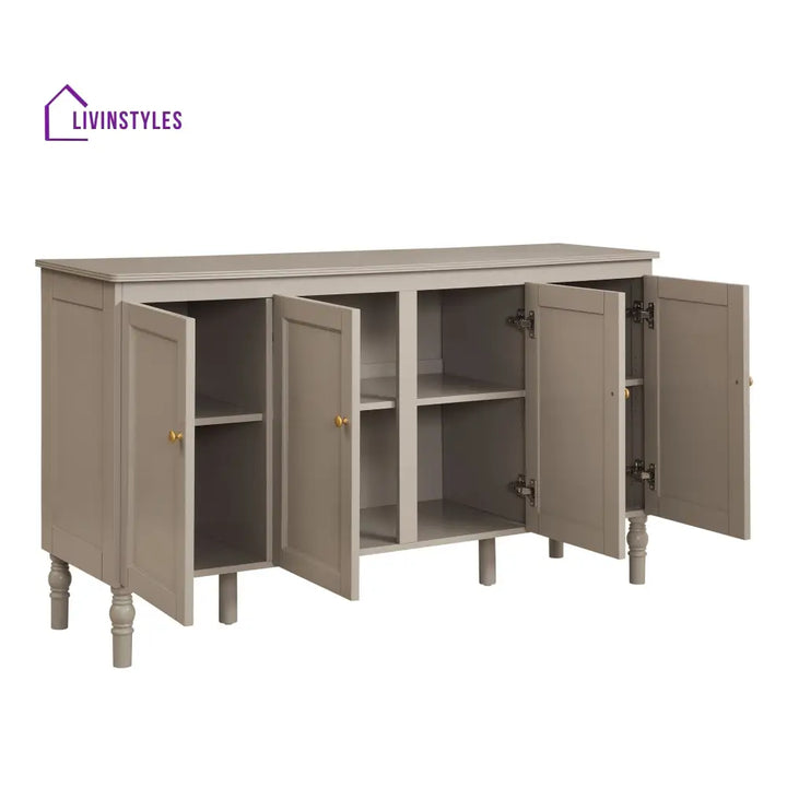 Nazario 4 Door Sideboard | Solid Wood Sideboard