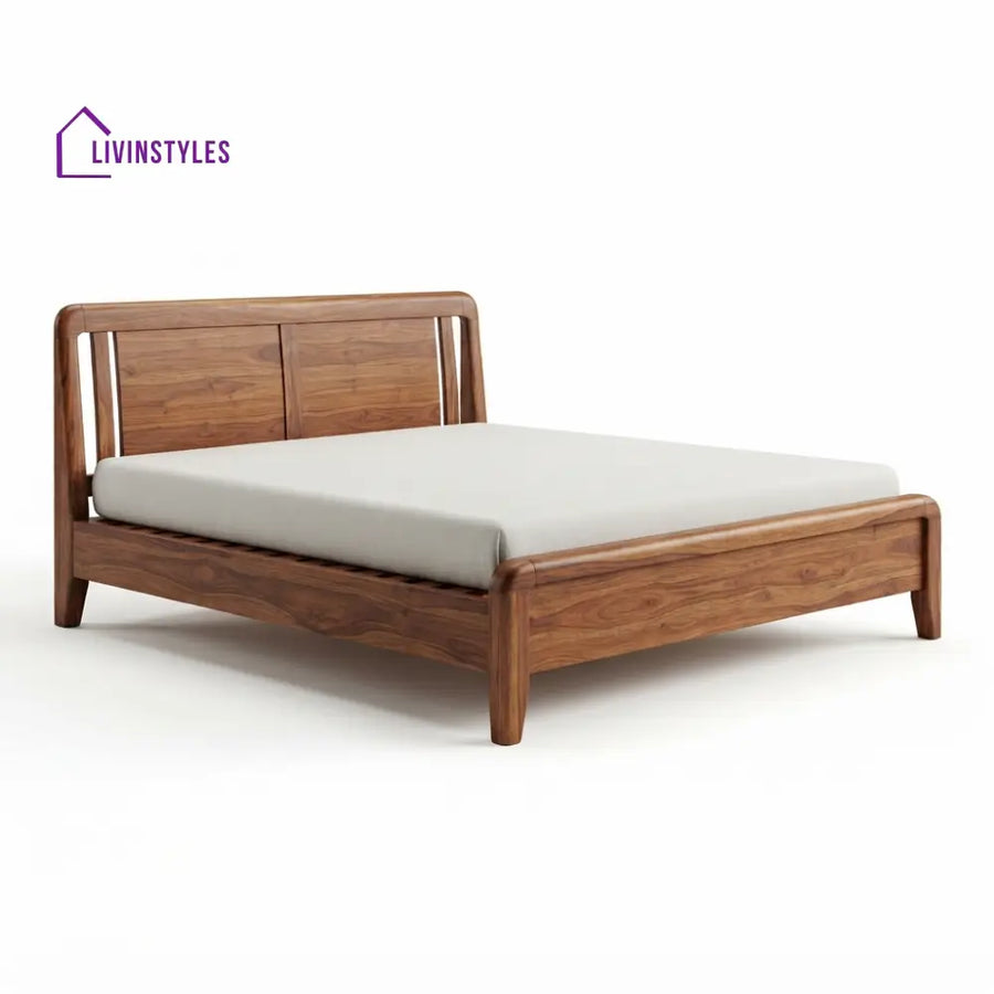 Ncebakazi Wooden Double Bed | King Size Bed | Queen Size Bed - Bed Without Storage