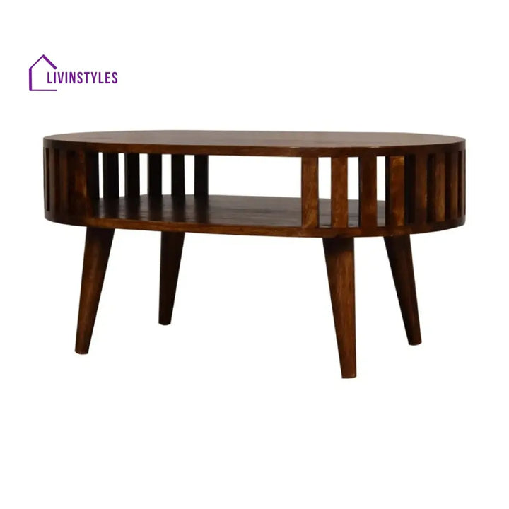 Neelam Solid Wood Coffee Table for Living Room