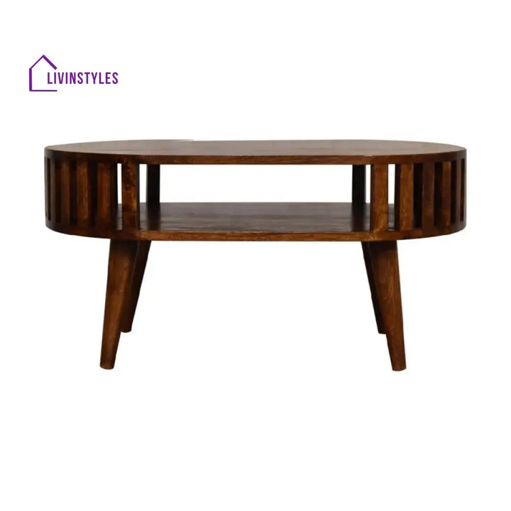 Neelam Solid Wood Coffee Table for Living Room