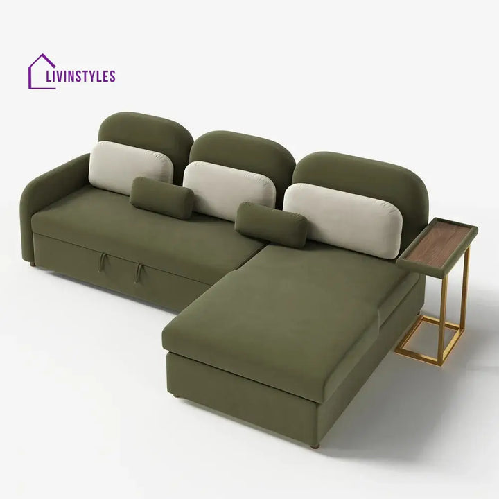 Neeti Fabric Sofa Come Bed for Living Room