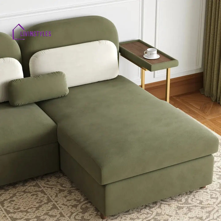 Neeti Fabric Sofa Come Bed for Living Room