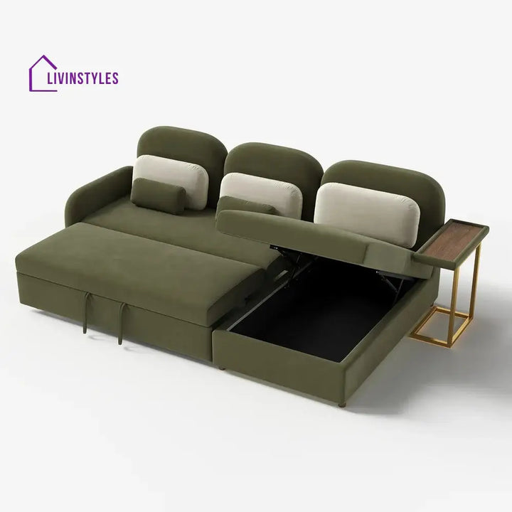Neeti Fabric Sofa Come Bed for Living Room