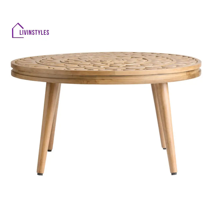 Neeti Solid Wood Coffee Table for Living Room