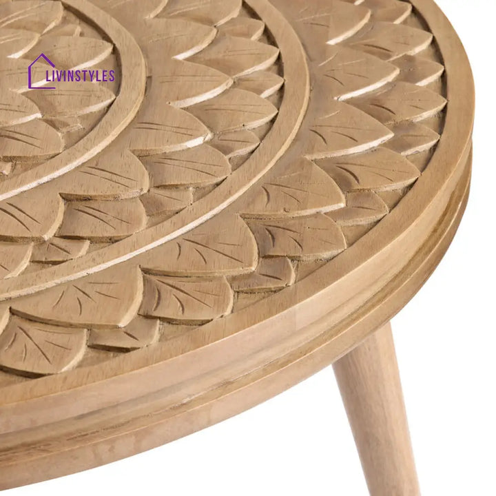 Neeti Solid Wood Coffee Table for Living Room