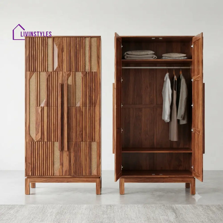 Nehal Wooden Wardrobe for Clothes | Cupboard for Clothes