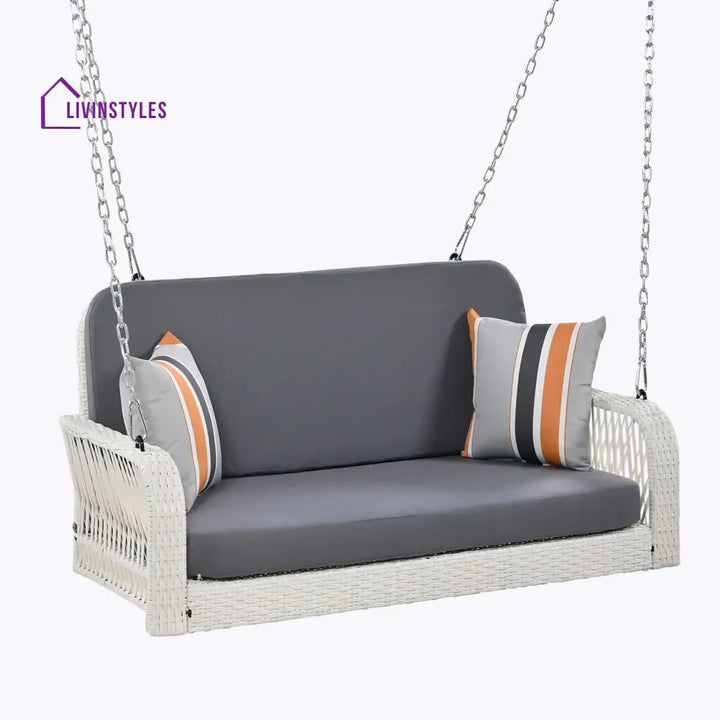 Nesta Double Seater Hanging Swing Without Stand For Balcony Garden Swing - Swings