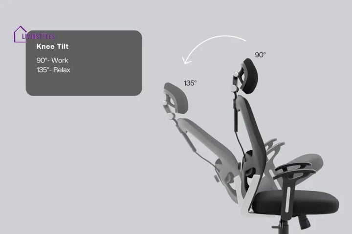 New York Go High Back Mesh Office Chair Efficient Chairs