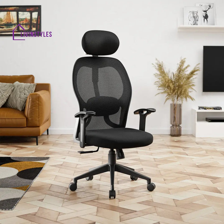 New York Go High Back Mesh Office Chair Efficient Chairs