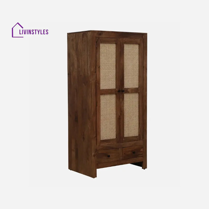 Nieves 2 door Sheesham wood wardrobe
