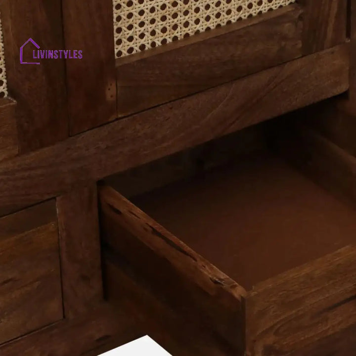 Nieves 2 door Sheesham wood wardrobe