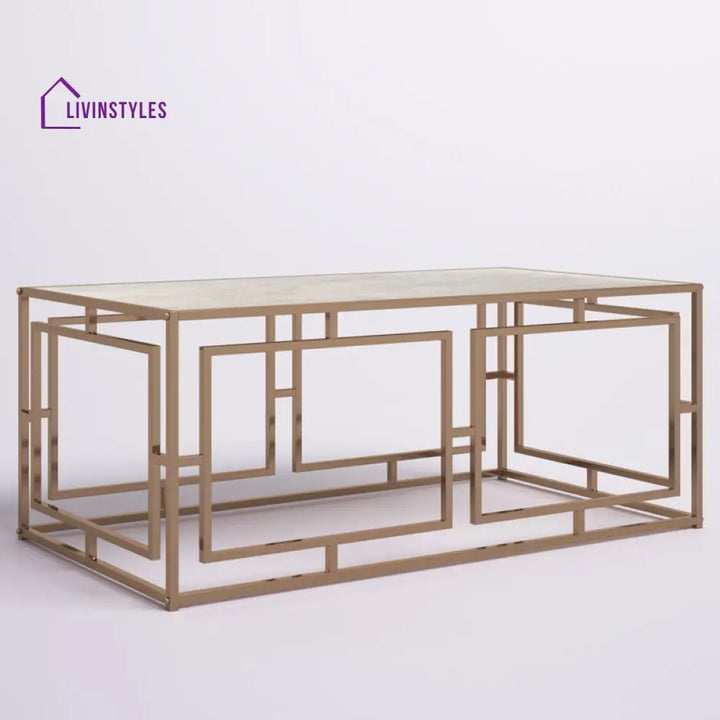 Nihal Metal Coffee Table For Living Room