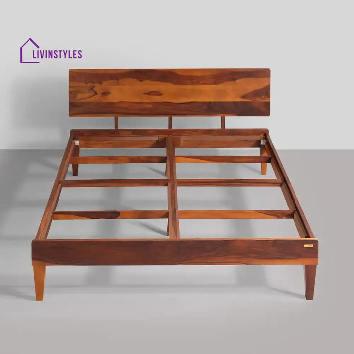 Darshan Sheesham Wood Beds Bed without storage
