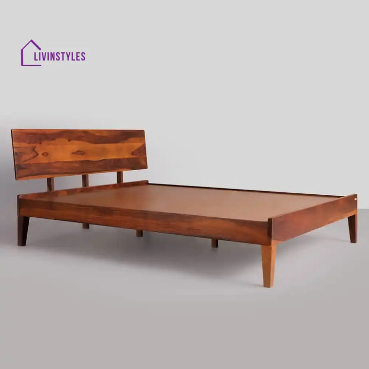 Darshan Sheesham Wood Beds Bed without storage