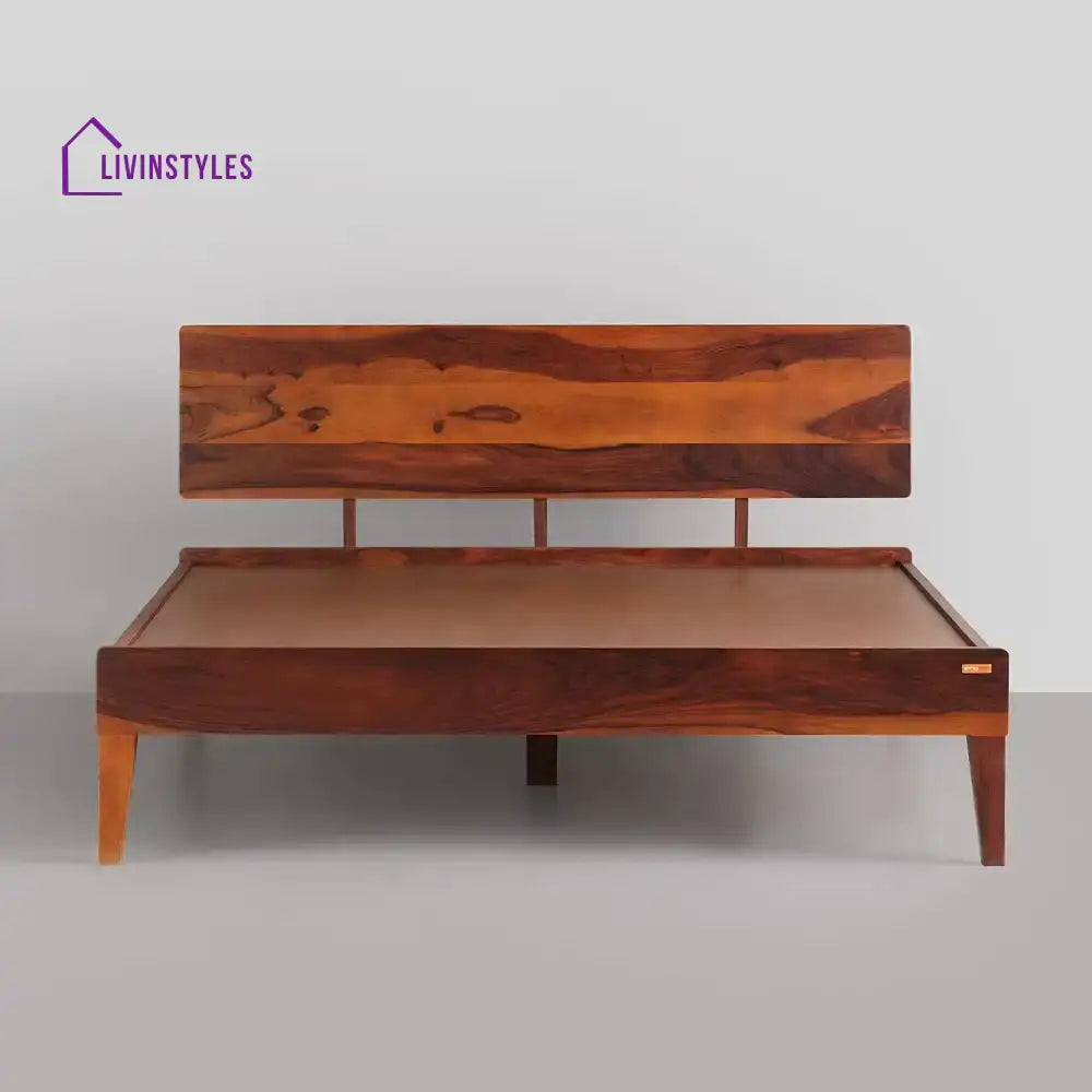 Darshan Sheesham Wood Beds Bed without storage