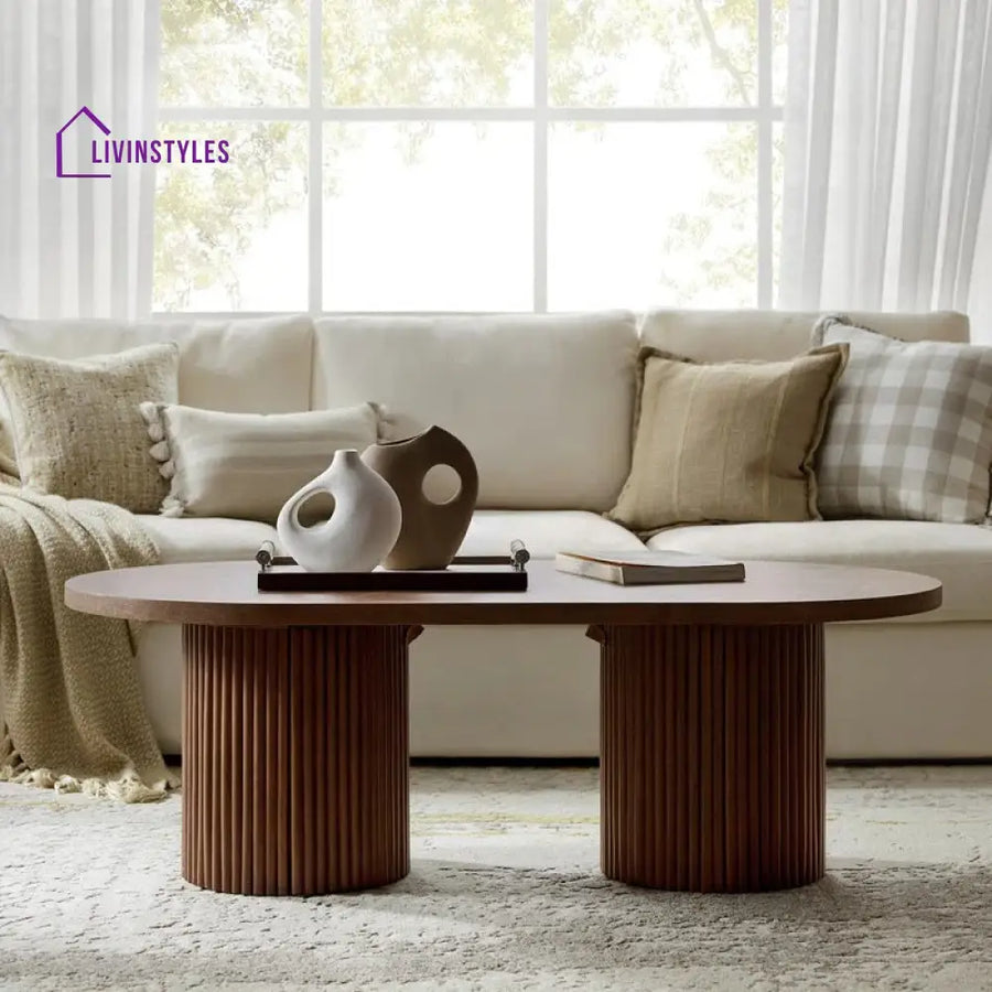 Niharika Solid Wood Coffee Table for Living Room