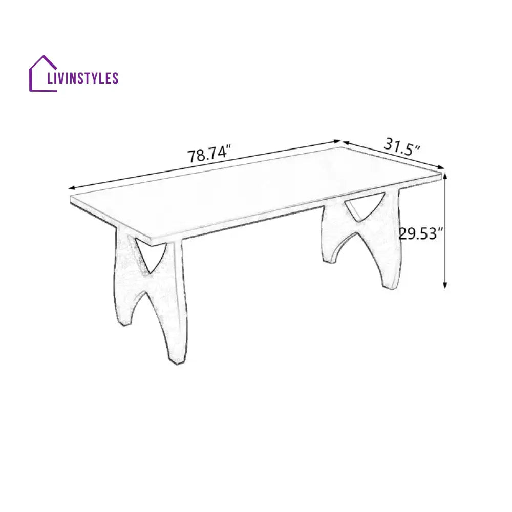 Nikanor Solid Wood Study Table for Students