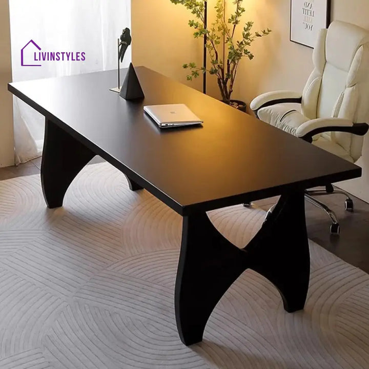 Nikanor Solid Wood Study Table for Students