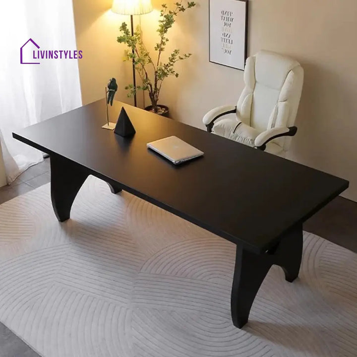 Nikanor Solid Wood Study Table for Students