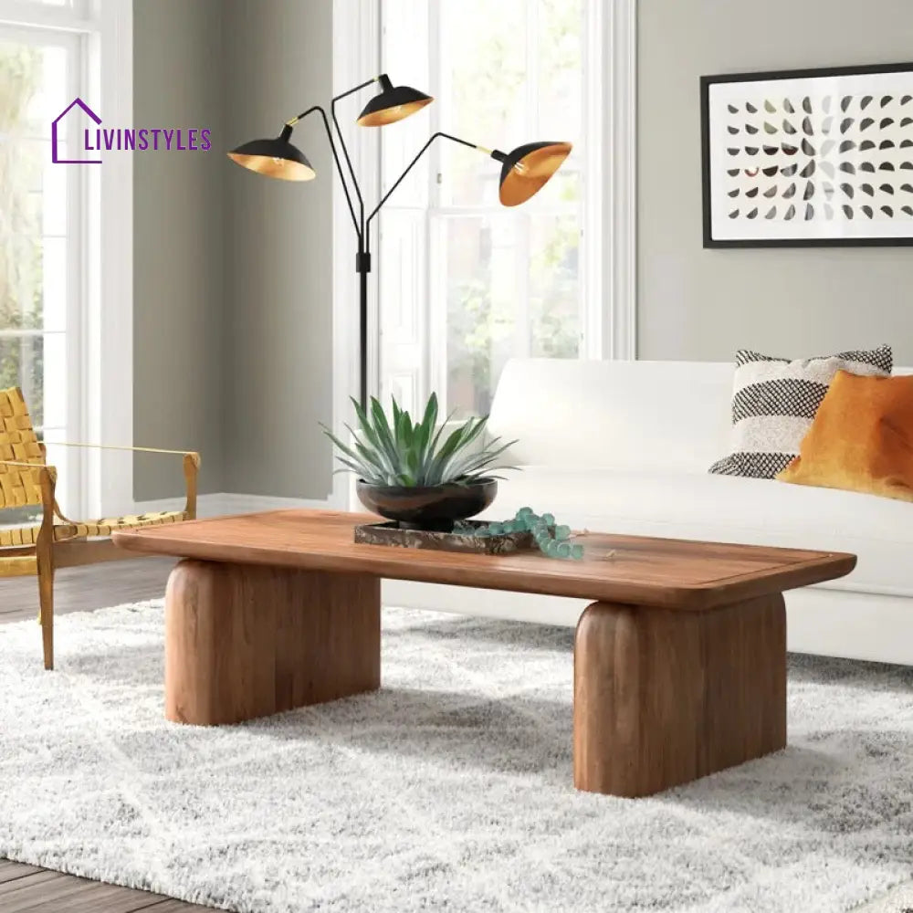 Nikita Solid Wood Coffee Table for Living Room