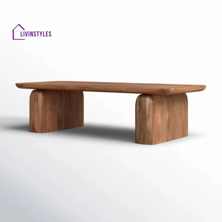 Nikita Solid Wood Coffee Table for Living Room