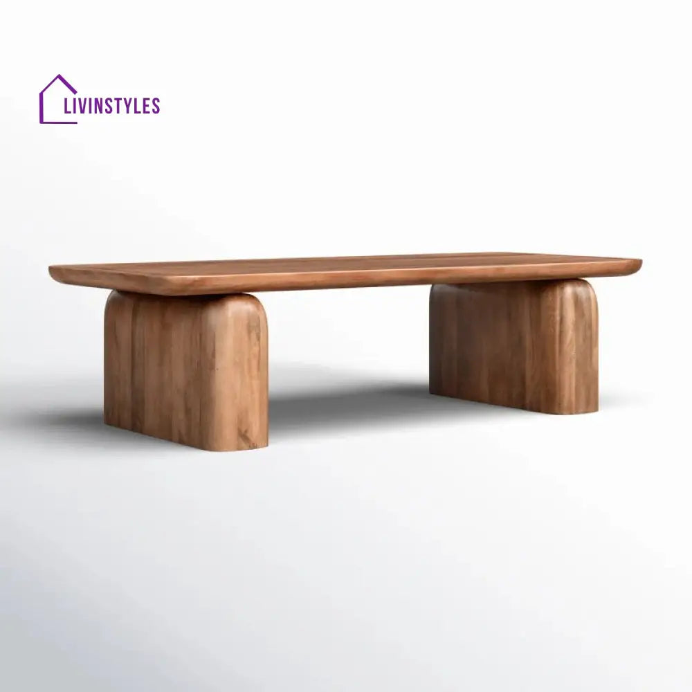 Nikita Solid Wood Coffee Table for Living Room