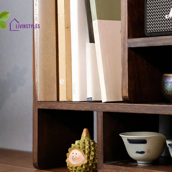 Nikita Solid Wood Storage Shelves - Set of 2