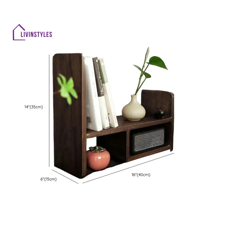 Nikita Solid Wood Storage Shelves - Set of 2