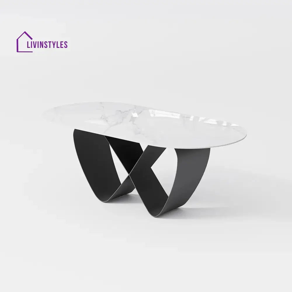 Nikolai 7 Pieces Modern Oval Dining Table Set for 6