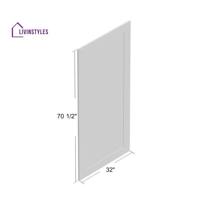 Acacia Wood Solid Wood Full-Length Leaner Standing Mirror - Wall Mirror