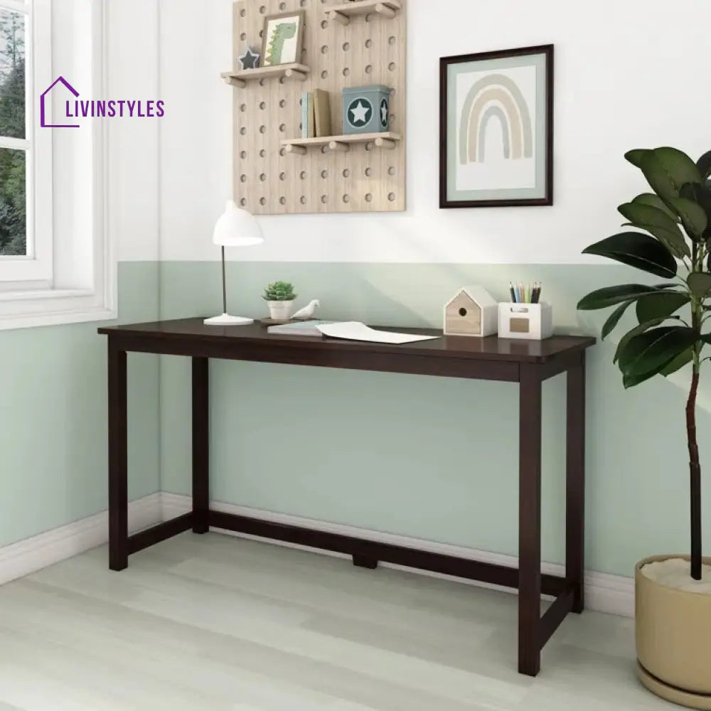 Nikolai Solid Sheesham Wood Study Table for Students