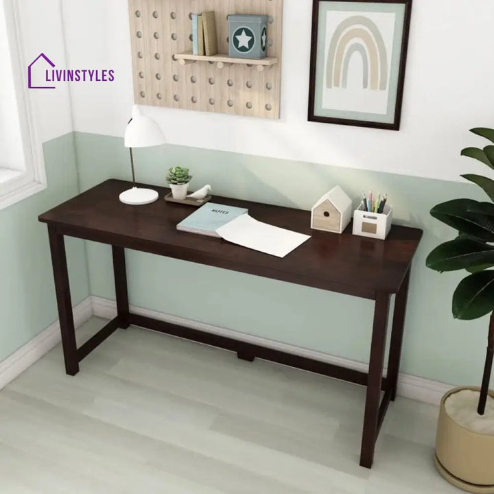Nikolai Solid Sheesham Wood Study Table for Students