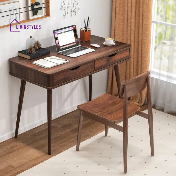 Nina Solid Sheesham Wood Study Table for Students