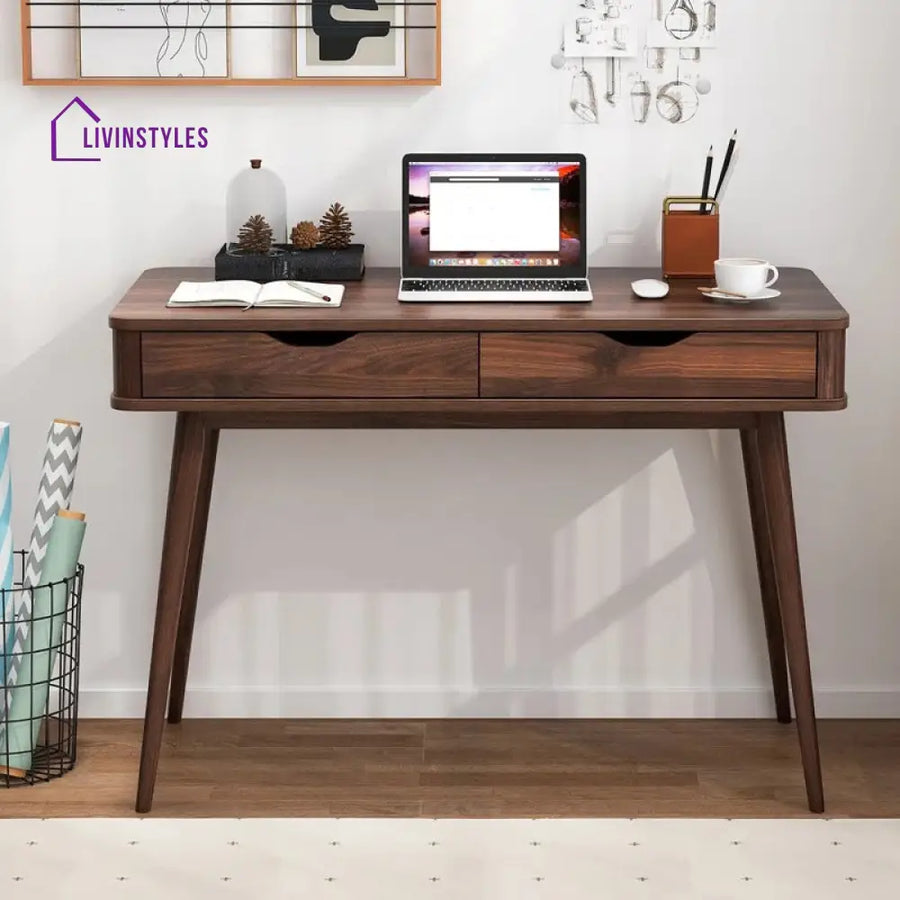 Nina Solid Sheesham Wood Study Table for Students