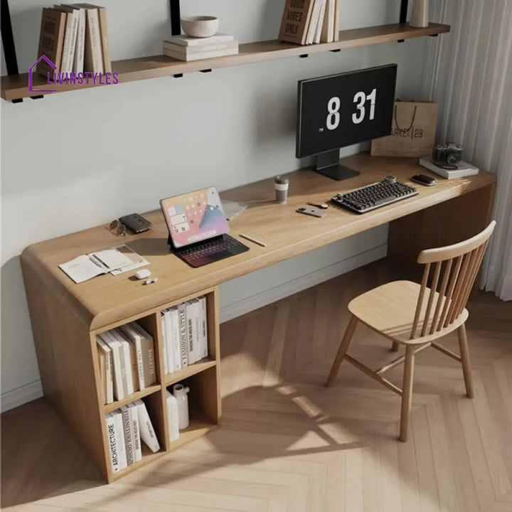 Ninel Solid Wood Study Table for Students