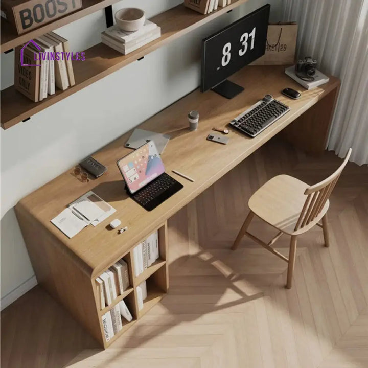 Ninel Solid Wood Study Table for Students