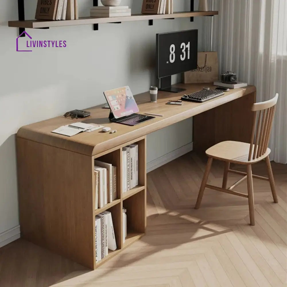 Ninel Solid Wood Study Table for Students