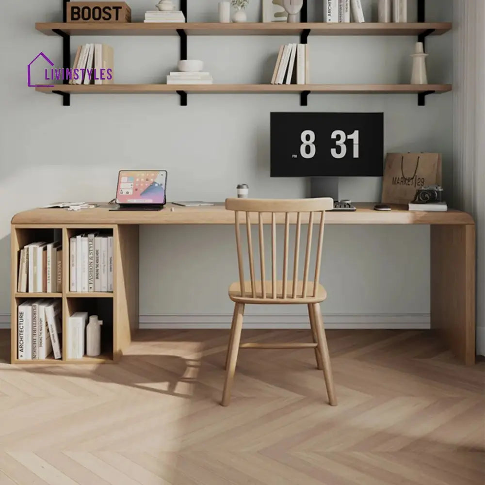 Ninel Solid Wood Study Table for Students