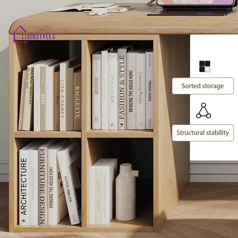 Ninel Solid Wood Study Table for Students