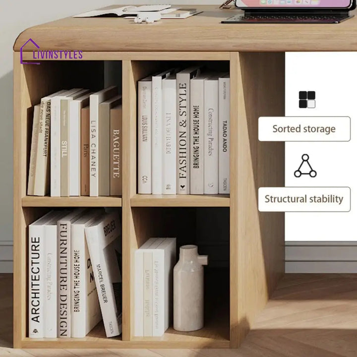 Ninel Solid Wood Study Table for Students