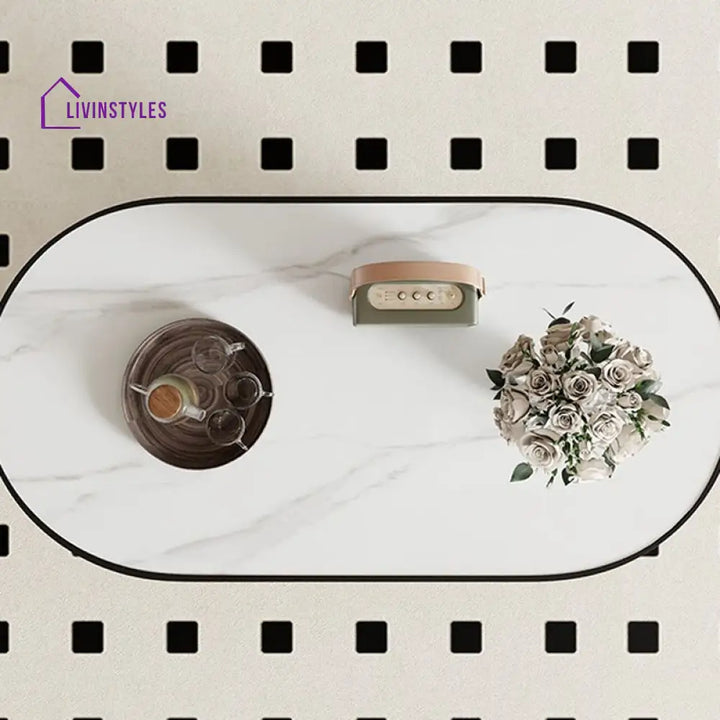 Nira Stainless Steel Coffee Table for Living Room | Designer Table