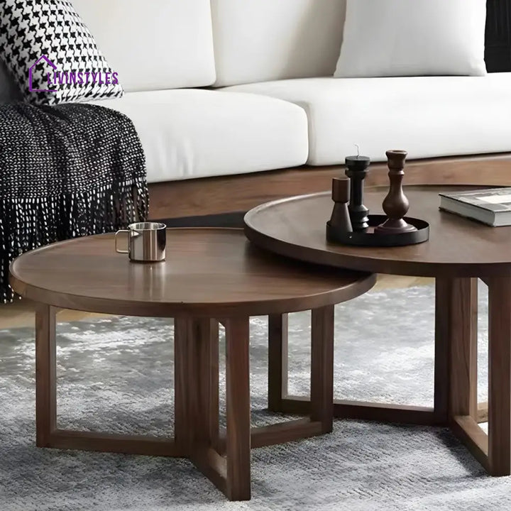 Nirav Solid Wood Coffee Table for Living Room