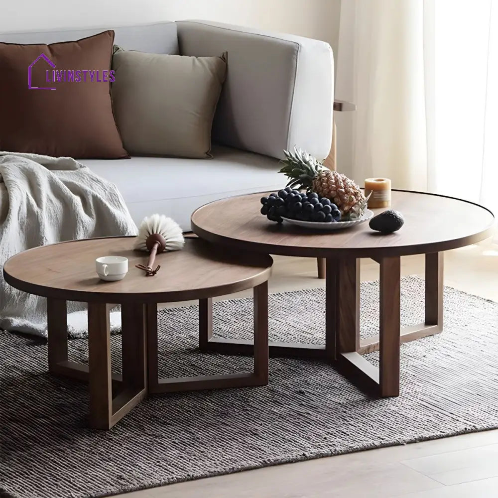 Nirav Solid Wood Coffee Table for Living Room