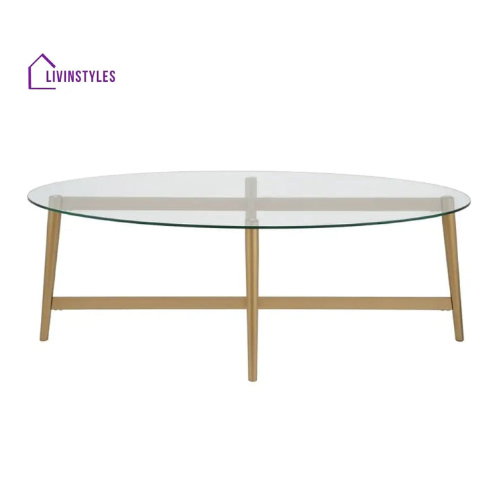 Nisha Metal Coffee Table For Living Room