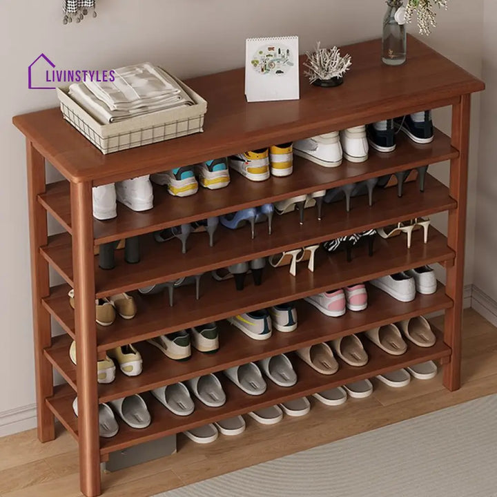 Nishant Solid Wood Shoe Rack for Living Room | Hallway