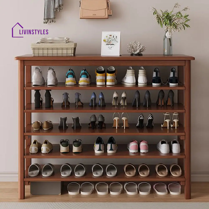Nishant Solid Wood Shoe Rack for Living Room | Hallway