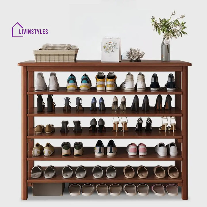 Nishant Solid Wood Shoe Rack for Living Room | Hallway