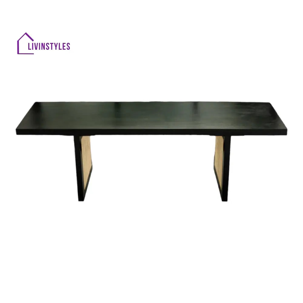Nishka 6 Seater Rattan Dining Table